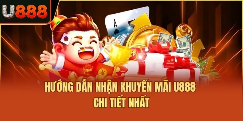 Hướng dẫn nhận khuyến mãi U888 chi tiết nhất