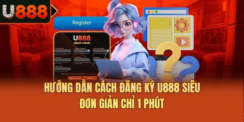 Hướng Dẫn Cách Đăng Ký U888 Siêu Đơn Giản Chỉ 1 Phút