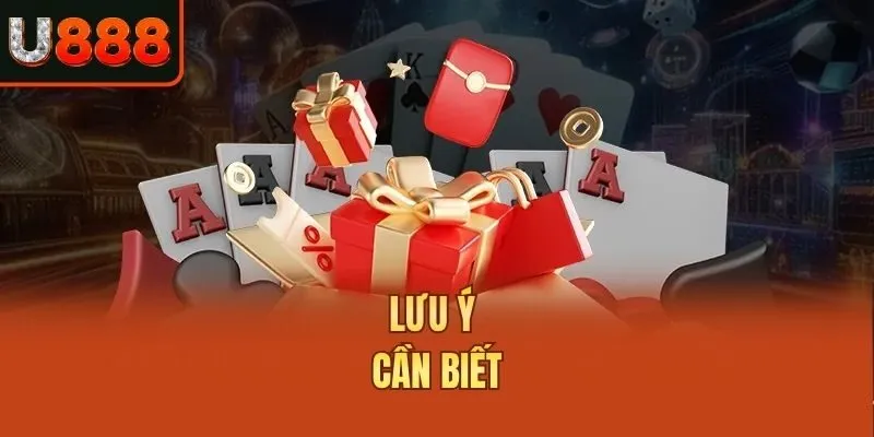 Lưu ý cần biết
